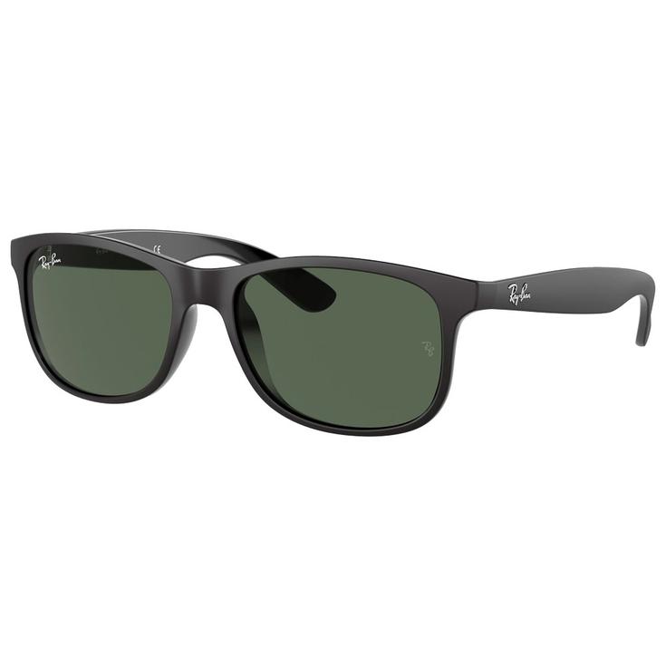 Ray Ban Zonnebrillen RB4202 Andy Matte Black Green Voorstelling