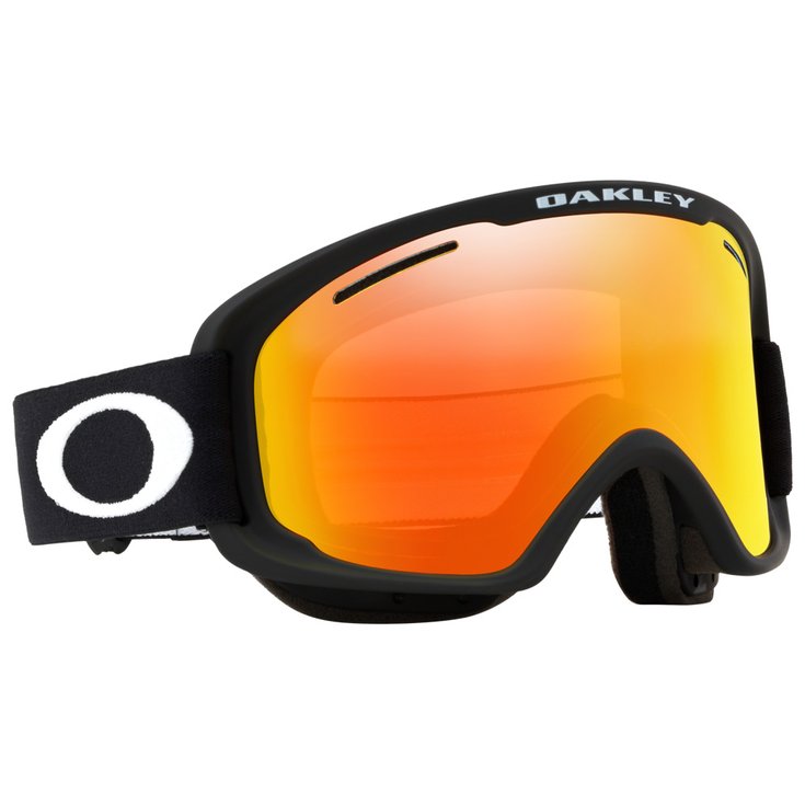 Oakley Masque de Ski O Frame 2.0 Pro Xm  Matte Black Fire Iridium + Persimmon Présentation