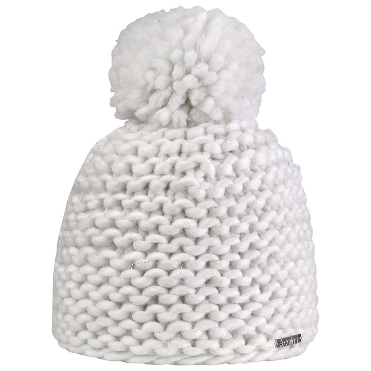 Cairn Bonnet Olympe Hat White Lurex Présentation