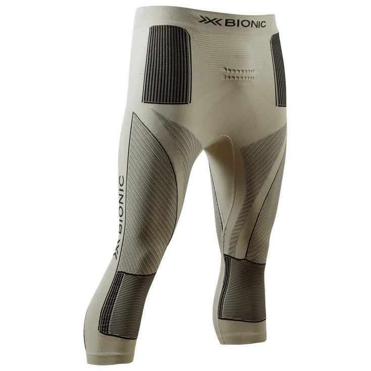 X Bionic Code Ropa interior técnica Energy Accumulator 4.0 Pants 3/4 Tea Grey Black Presentación