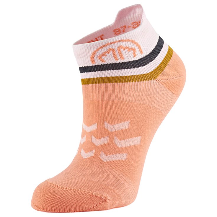 Sidas Socks Run Anatomic Light Ankle Lady White Pink Overview