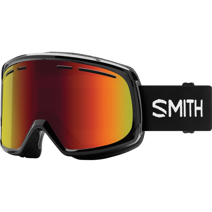 Smith Masque de Ski Range Black Red Sol-X Mirror Présentation