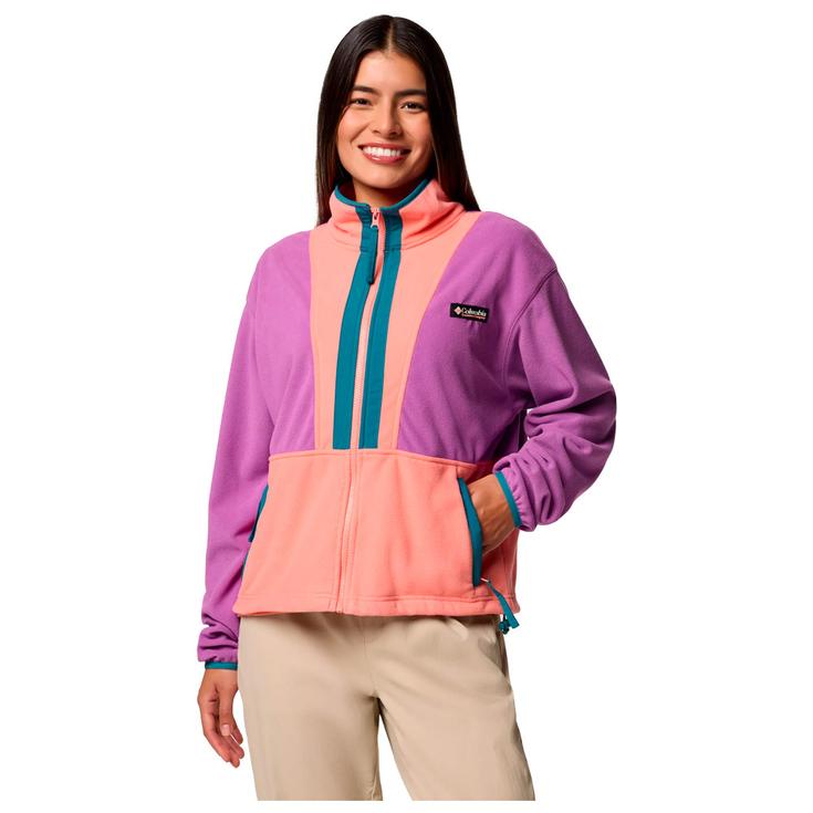 Columbia Fleece Backbowl II Full Zip Fleece Razzle Alpenglow Präsentation
