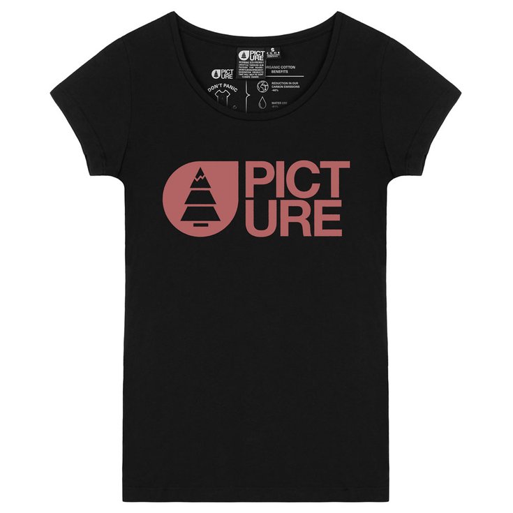 Picture Tee-shirt Fall Classic Black Overview