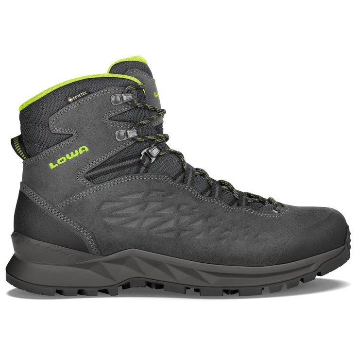 Lowa Hiking shoes Explorer II Gtx Mid Anthracite Lime Overview