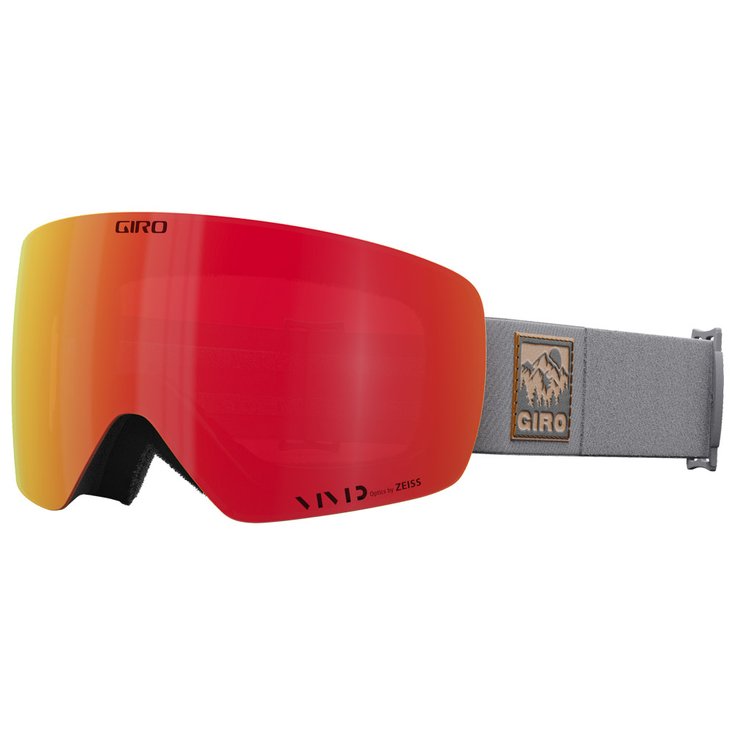 Giro Maschera Contour Rs Carbon Vista Vivid Ember + Vivid Infrared Presentazione