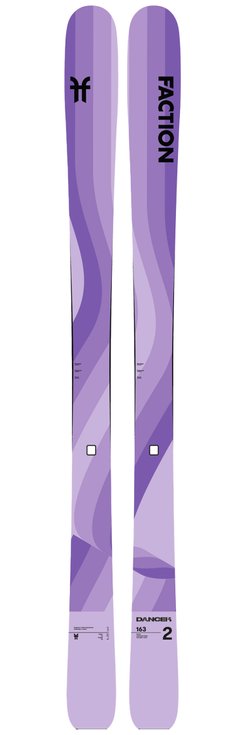 Faction Ski Alpin Dancer 2 Purple Détail