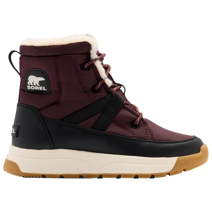 Sorel Whitney III Mid Wp Red Lodge Black 