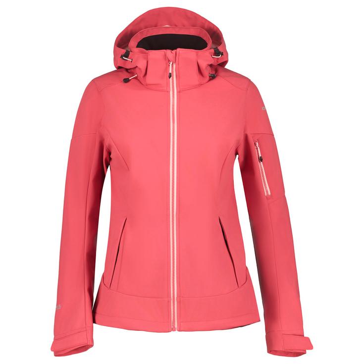 Icepeak Veste de rando Bathgate Framboise Présentation