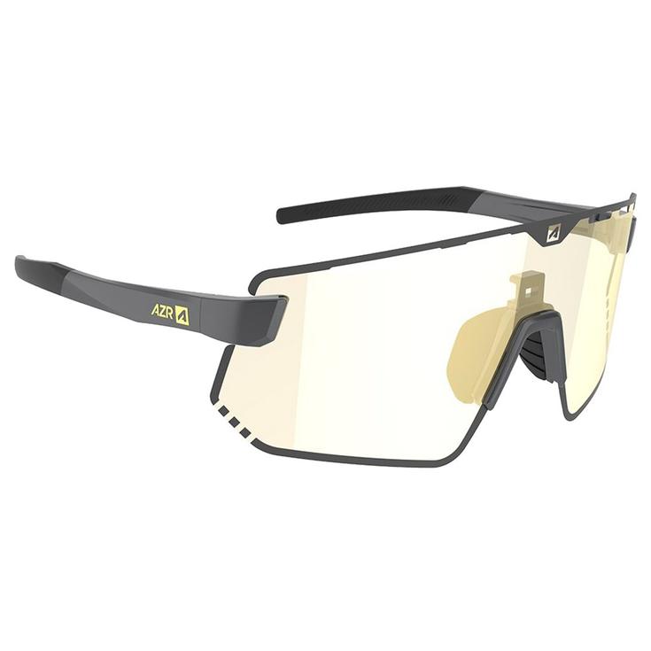 AZR Sonnenbrille Flash Rx Carbon Mate Multicouche Irisé Gold Präsentation