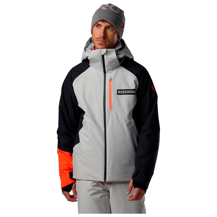 Rossignol Skijacke Hero Insulated Light Grey Präsentation