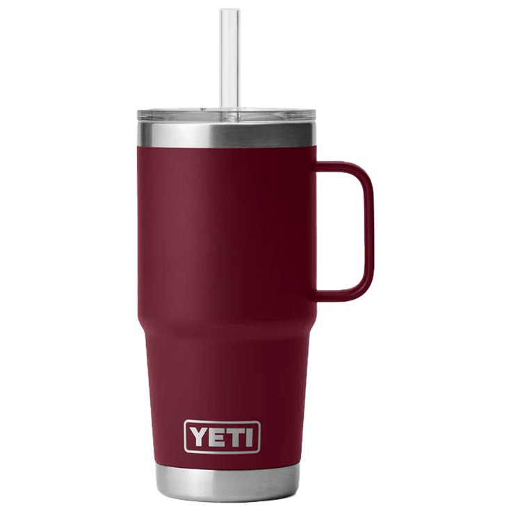 Yeti Rambler 25 Oz Straw Mug Vine Red 