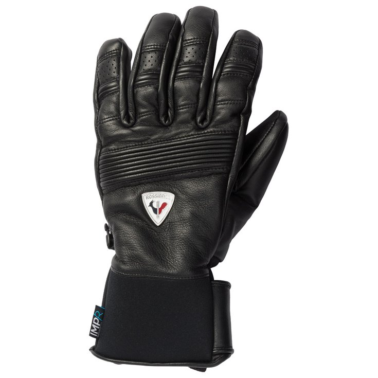 Rossignol Gloves Retro Lth Impr Black Overview