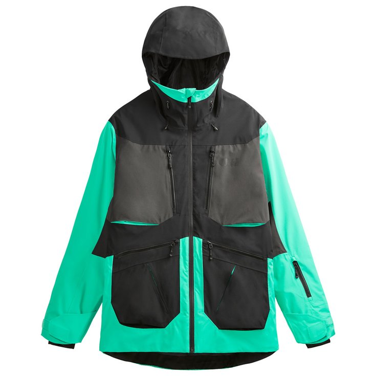 Picture Ski Jacket Naikoon Jkt Spectra Green Black Overview