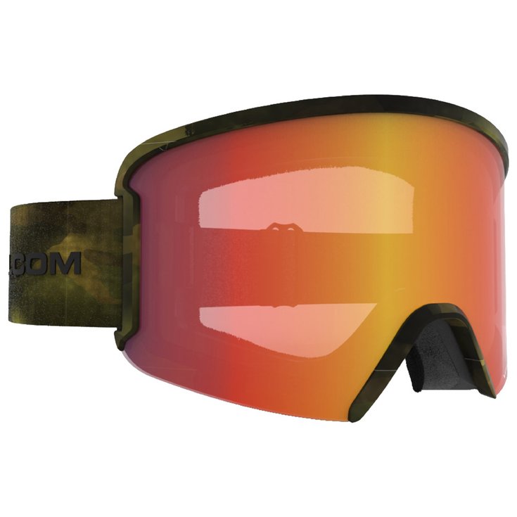 Volcom Masque de Ski Garden Camo Red Chrome Voorstelling