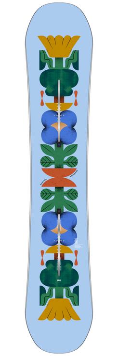 Burton Planche Snowboard Yeasayer Flora 