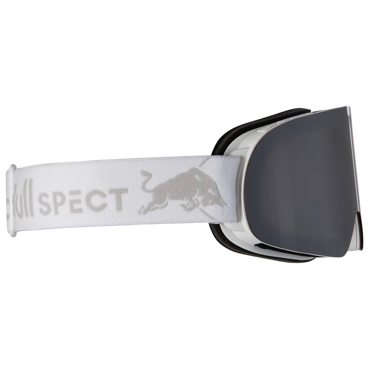 Red Bull Spect Soar Matt White Orange Silver Mirror 
