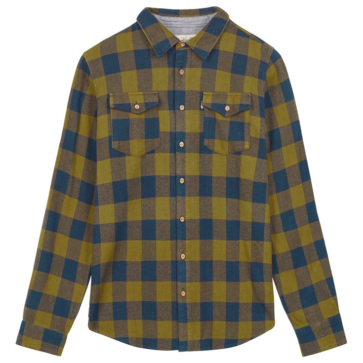 Picture Chemise Hillsboro Dark Blue Army Green Overview