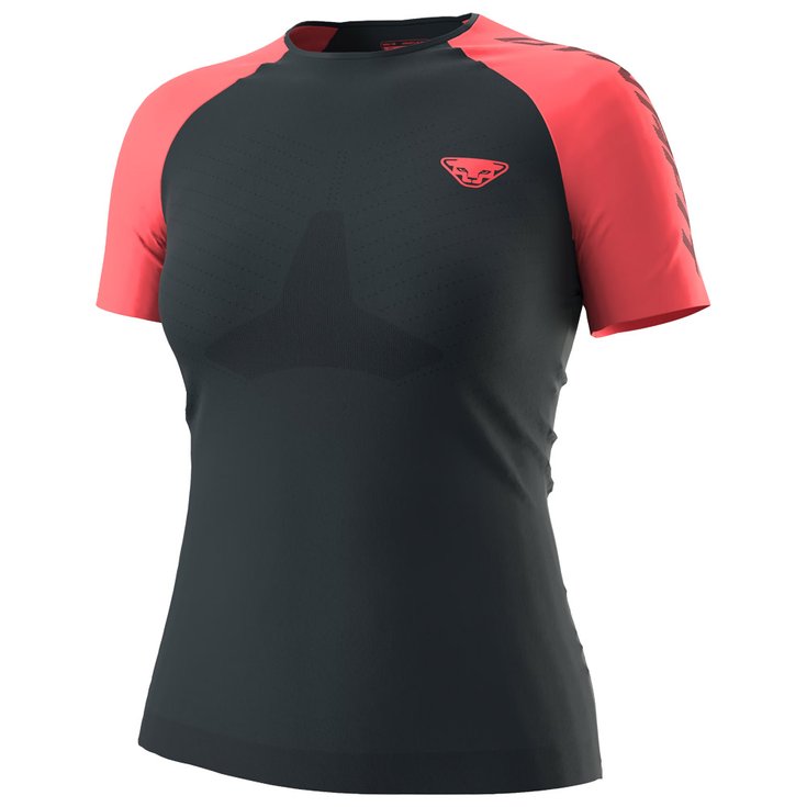 Dynafit Trail tee-shirt Ultra 3 S-Tech W Blueberry Hot Coral Overview
