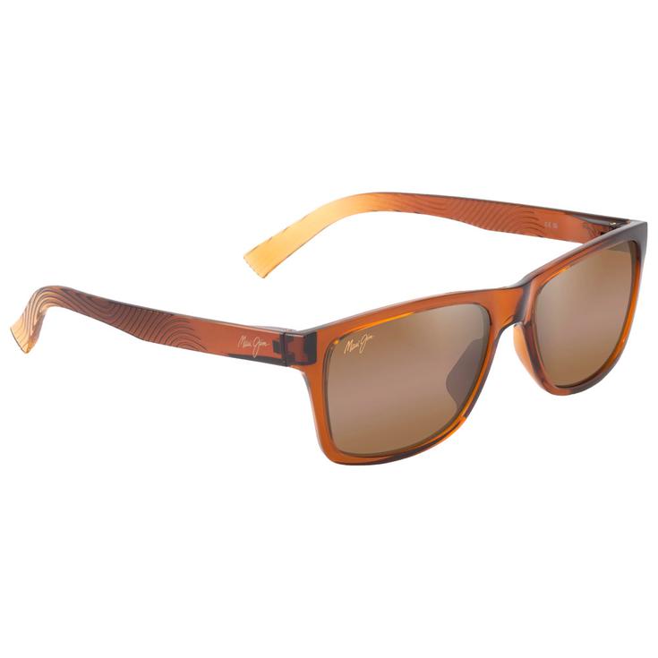 Maui Jim Lunettes de soleil Kowelo Shiny Trans Dark Brown Hcl Bronze MauiPure Présentation