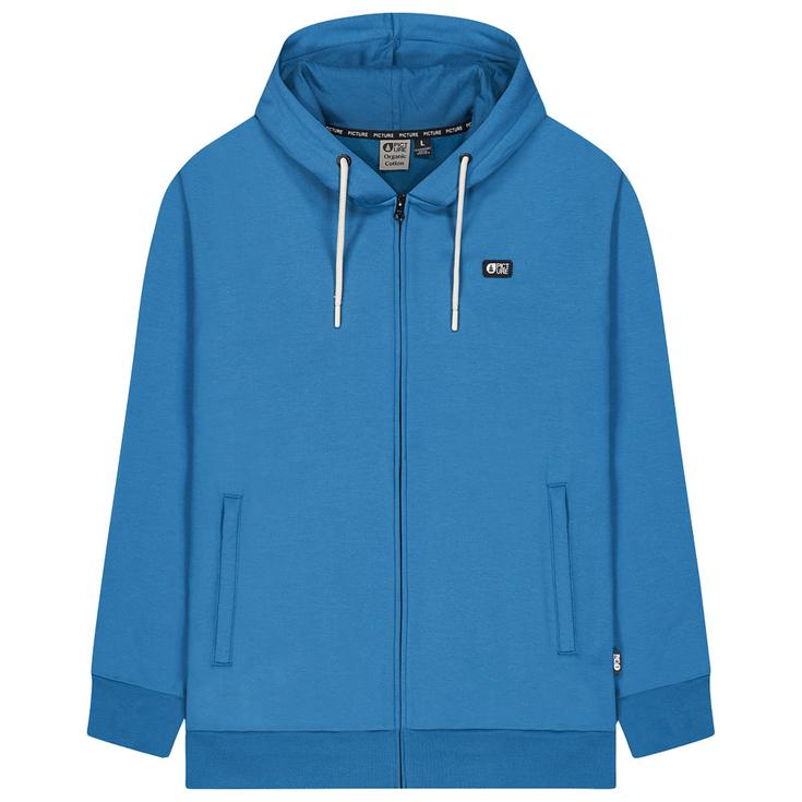 Picture Sudadera Yorra Zip Serenity Blue Presentación