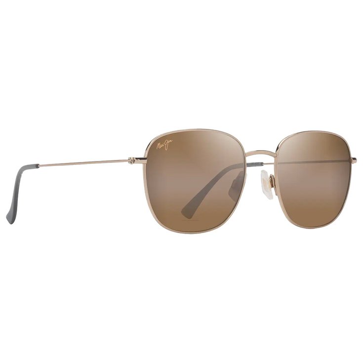 Maui Jim Occhiali da sole Olali Asian Fit Doré Clair Brillant Vert Gris Hcl Bronze MauiPure Presentazione