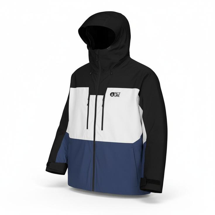 Picture Blouson Ski Object Black Vapor Grey Présentation