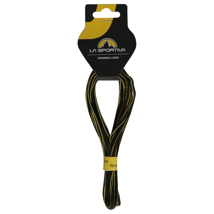 La Sportiva Laces Mountain Running Black Yellow Overview