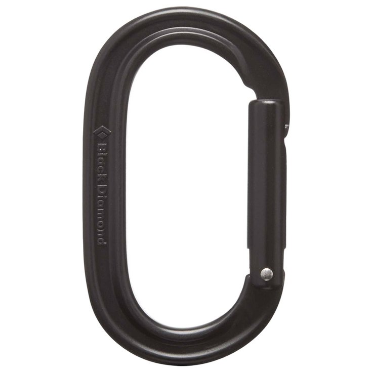 Black Diamond Oval Keylock Black 