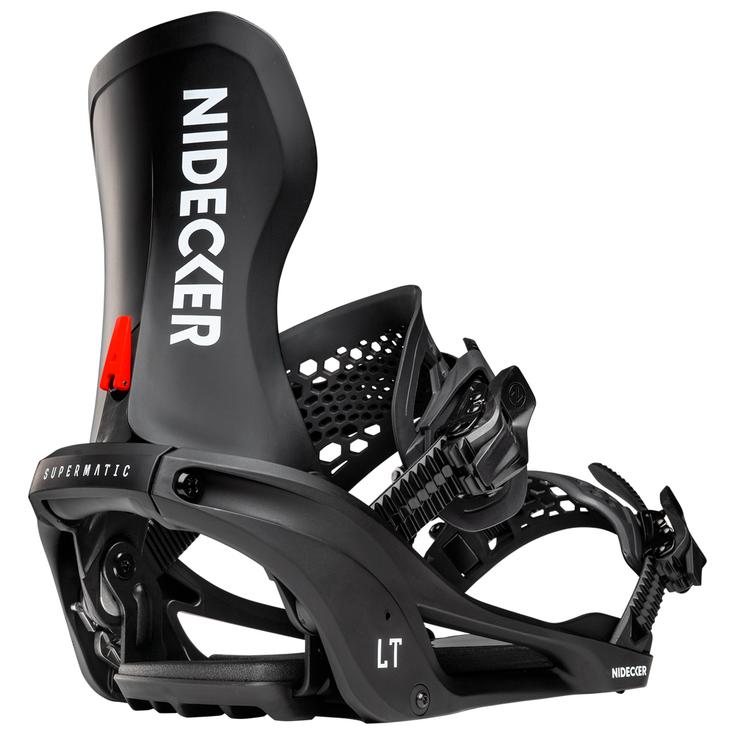 Nidecker Fijaciones snowboard Supermatic Lt Black Presentación