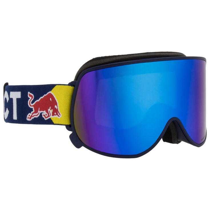 Red Bull Spect Masque de Ski Magnetron Dark Blue Snow Smoke With Blue Mirror + Cloudy Snow Présentation