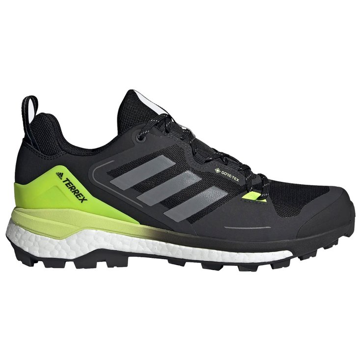 Adidas Fast Hiking Shoes Terrex Skychaser 2 Gtx Core Black/Grey Three/Solar Yellow Overview