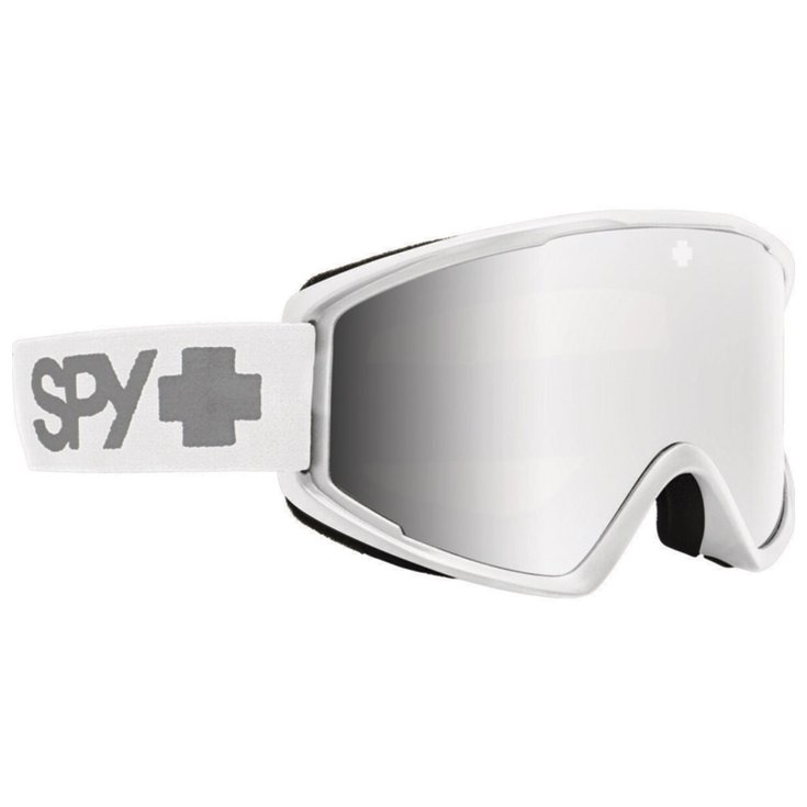 Spy Goggles Crusher Elite Matte White Bronze Silver Spectra Overview