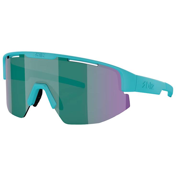 Bliz Zonnebrillen Matrix Small Matte Turquoise Green Blue Green Multi Voorstelling