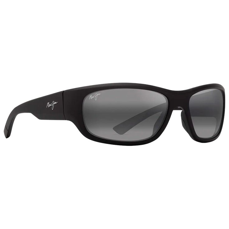 Maui Jim Lunettes de soleil Mauklele Matte Black Neutral Grey Mineral Superthin Présentation