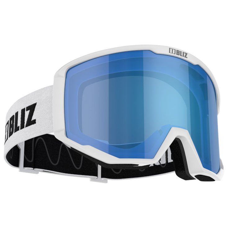 Bliz Máscaras Spark White Smoke Blue Multi Presentación