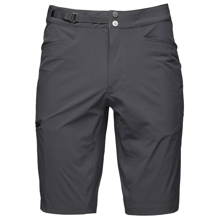 Black Diamond Pantalón corto de escalada M Valley Shorts Carbon Presentación