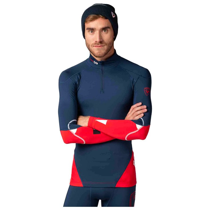 Rossignol Traje nórdico superior Infini Compression Race Top Dark Navy Presentación