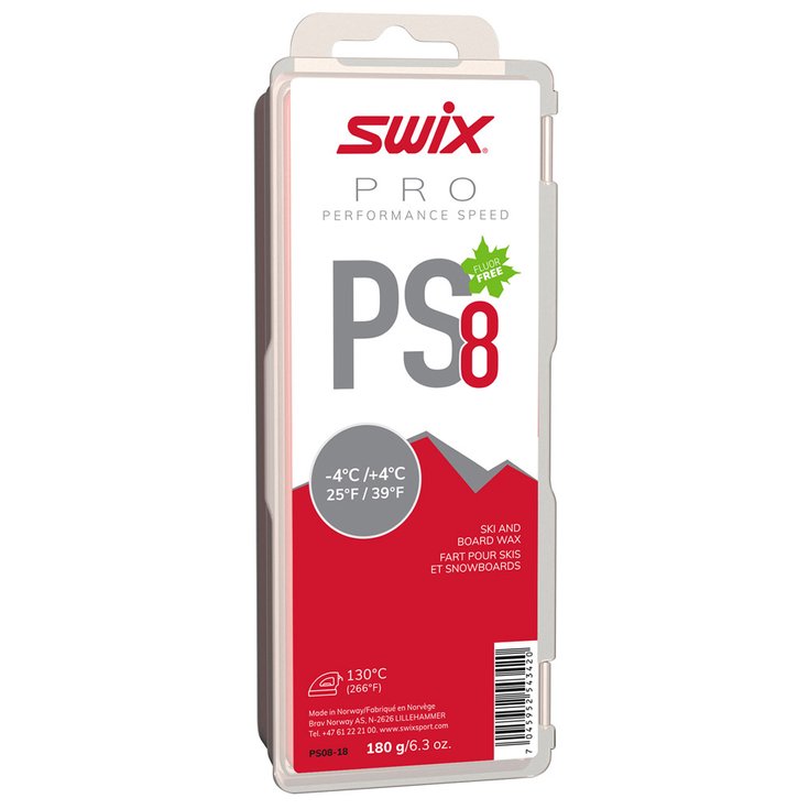 Swix Pro Ps8 180gr Presentazione