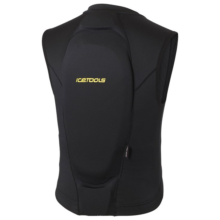 Icetools Back protection Lite Vest Jr Black Yellow Overview