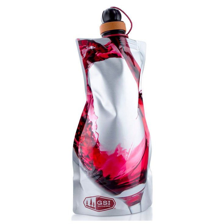 GSI Outdoor Trinkflasche Soft Sided Wine Carafe 750ml Präsentation