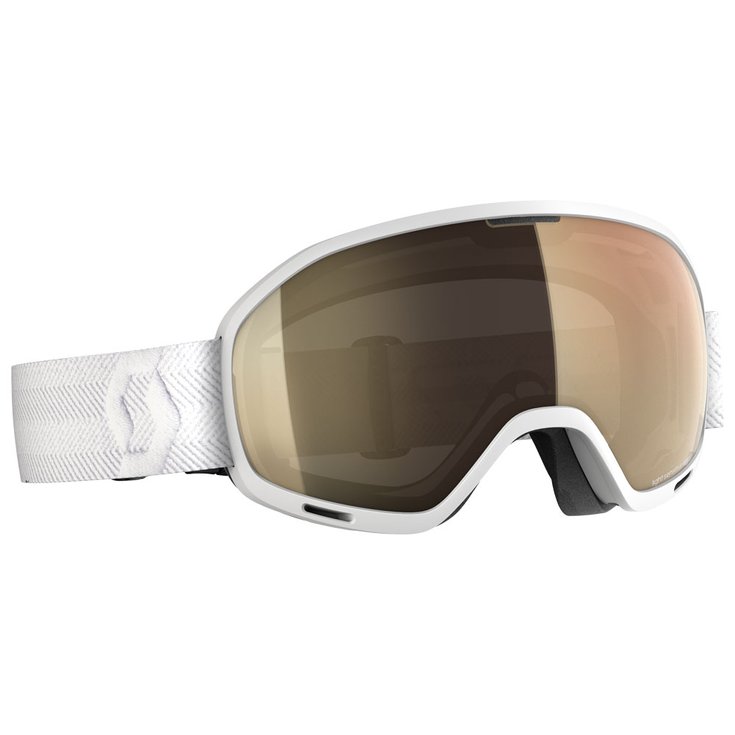 Skibrillen Scott Unlimited Ii Otg Ls White Light Sensitive Chrome - Winter 2022 | Glisshop