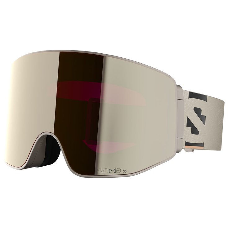 Salomon Skibrille Sentry Prime Rainy Day Sigma Black Gold + Sigma Clear Pink Präsentation