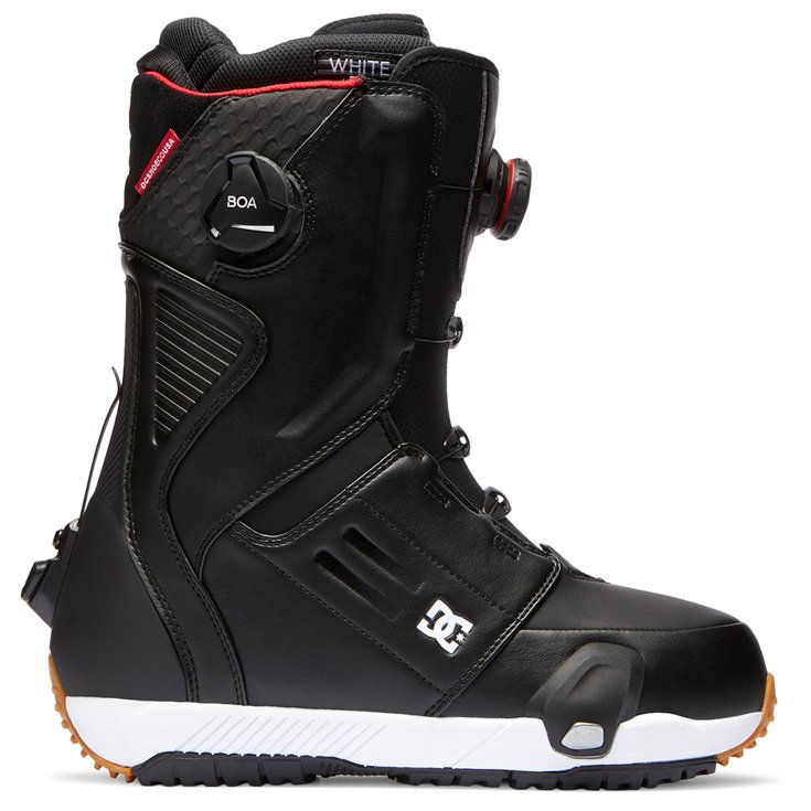 DC Boots Control Step On Boa Black White Voorstelling