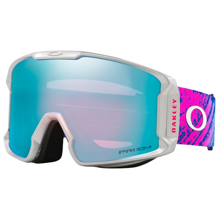 Oakley Masque de Ski Line Miner L Lucas Braathen Signature Prizm Sapphire Iridium Présentation
