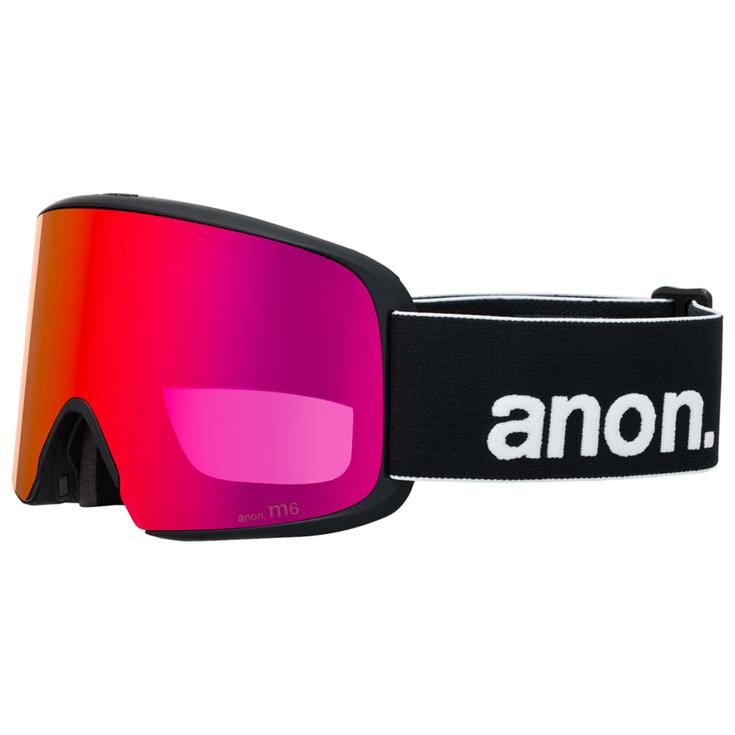 Anon Maschera M6 Black Perceive Sunny Red + Perceive Cloudy Burst Presentazione
