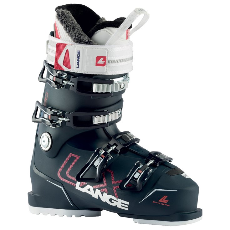 Lange Chaussures de Ski Lx 80 W Black Blue Ciber Red Profil