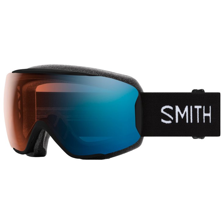 Smith Goggles Moment Black Chromapop Pro Photochromic Blue Mirror
