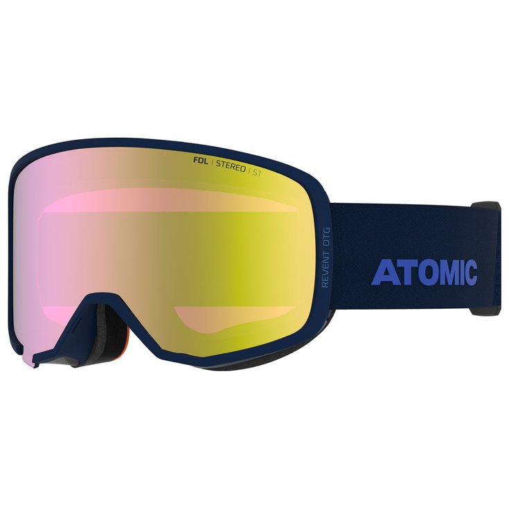Atomic Masque de Ski Revent Otg Stereo Blue Présentation