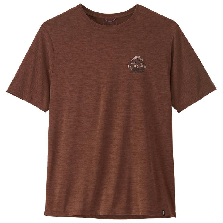 Patagonia Wandel T-shirt Cap Cool Daily Great Waves Gre Berm Brown Light Berm Brown Voorstelling